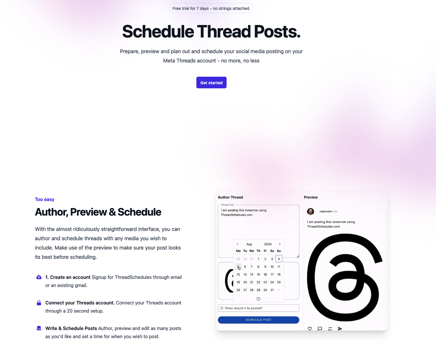 Threadschedules media 4