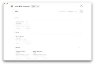 Lists & Notes gallery image