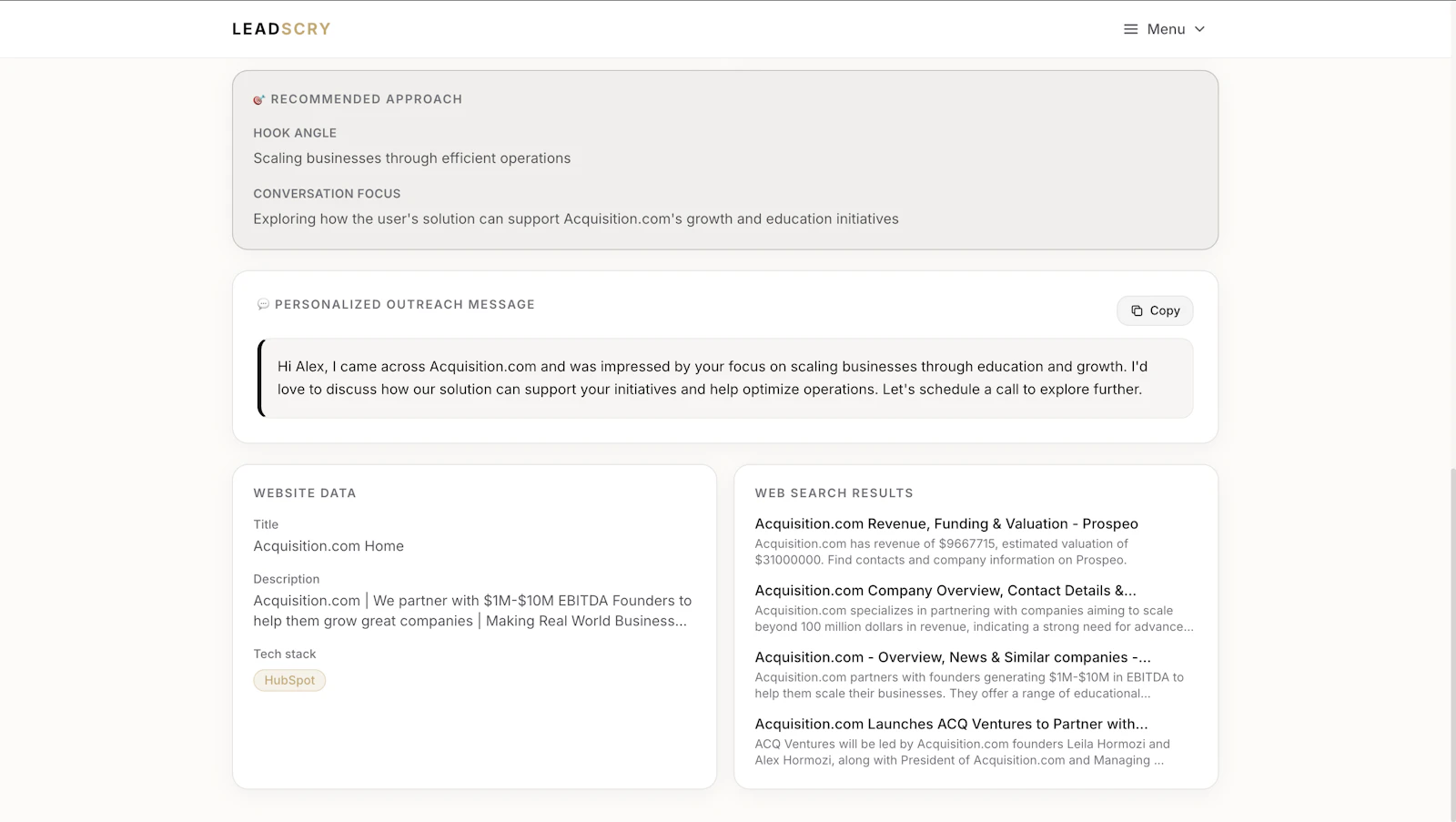 LeadScry screenshot 6