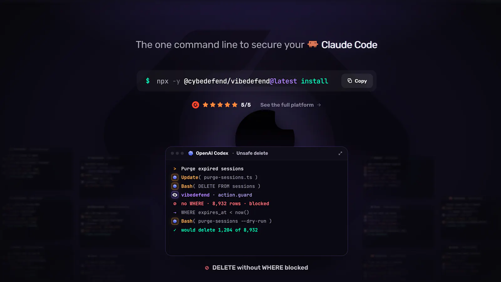 VibeDefend by CybeDefend screenshot 2