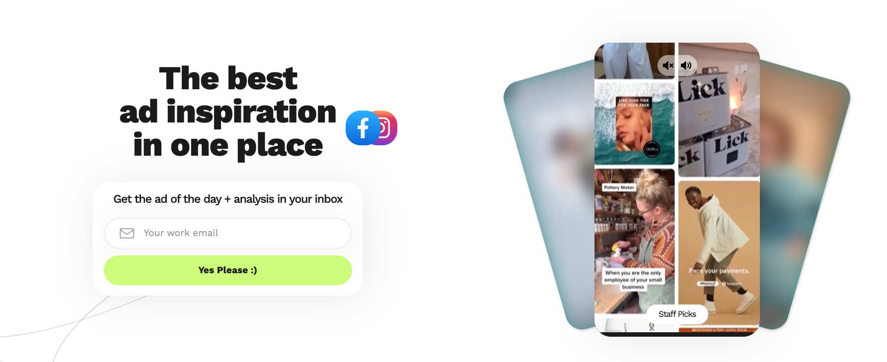 Adinspiration.com - En iyi 3000 markadan en iyi Facebook ve Instagram reklamları medya 2