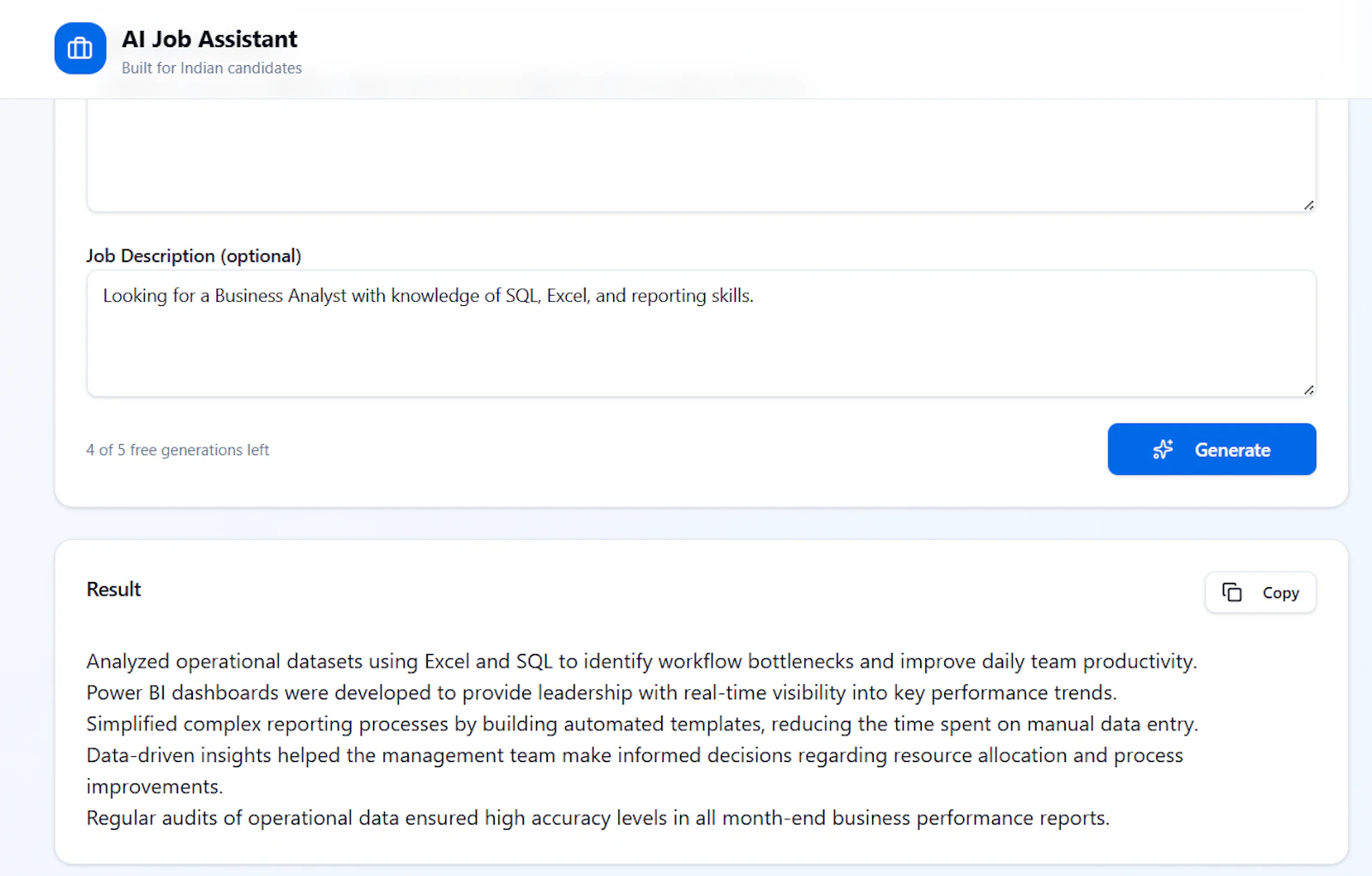 JobMate AI screenshot 3