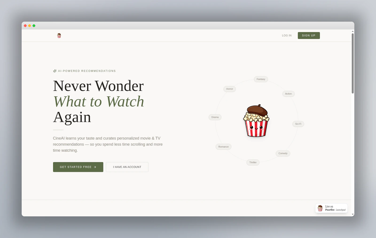CineAI screenshot 2