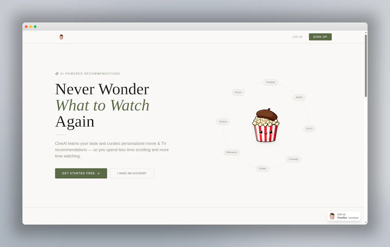 CineAI screenshot 2