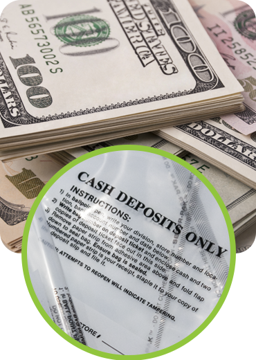Tamper-Evident Cash Deposit Bags