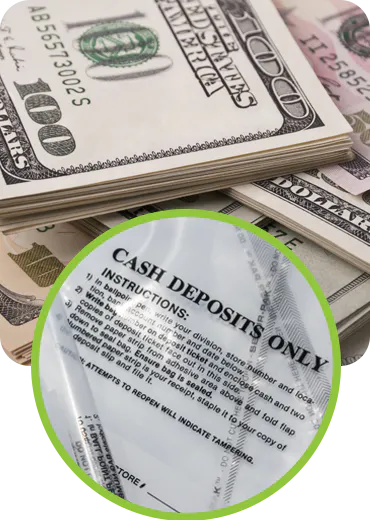 Tamper-Evident Cash Deposit Bags
