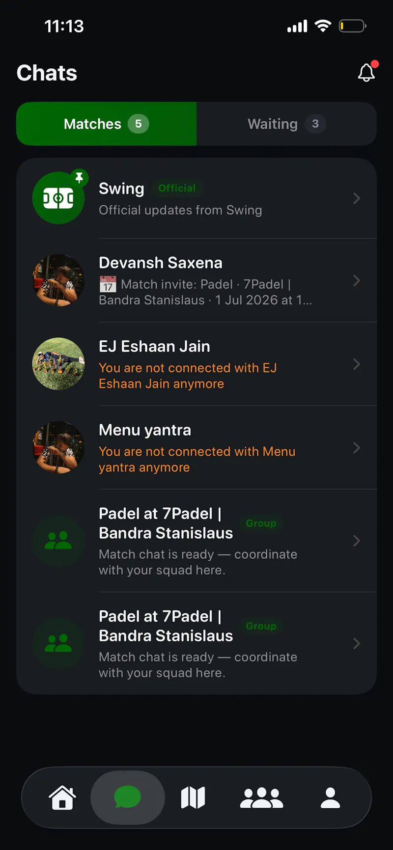 SWING - Player Matchmaking screenshot 5
