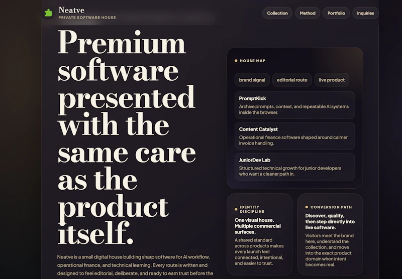 Neatve screenshot 1