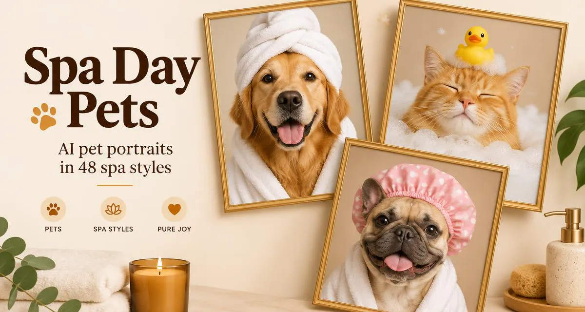 Spa Day Pets gallery image