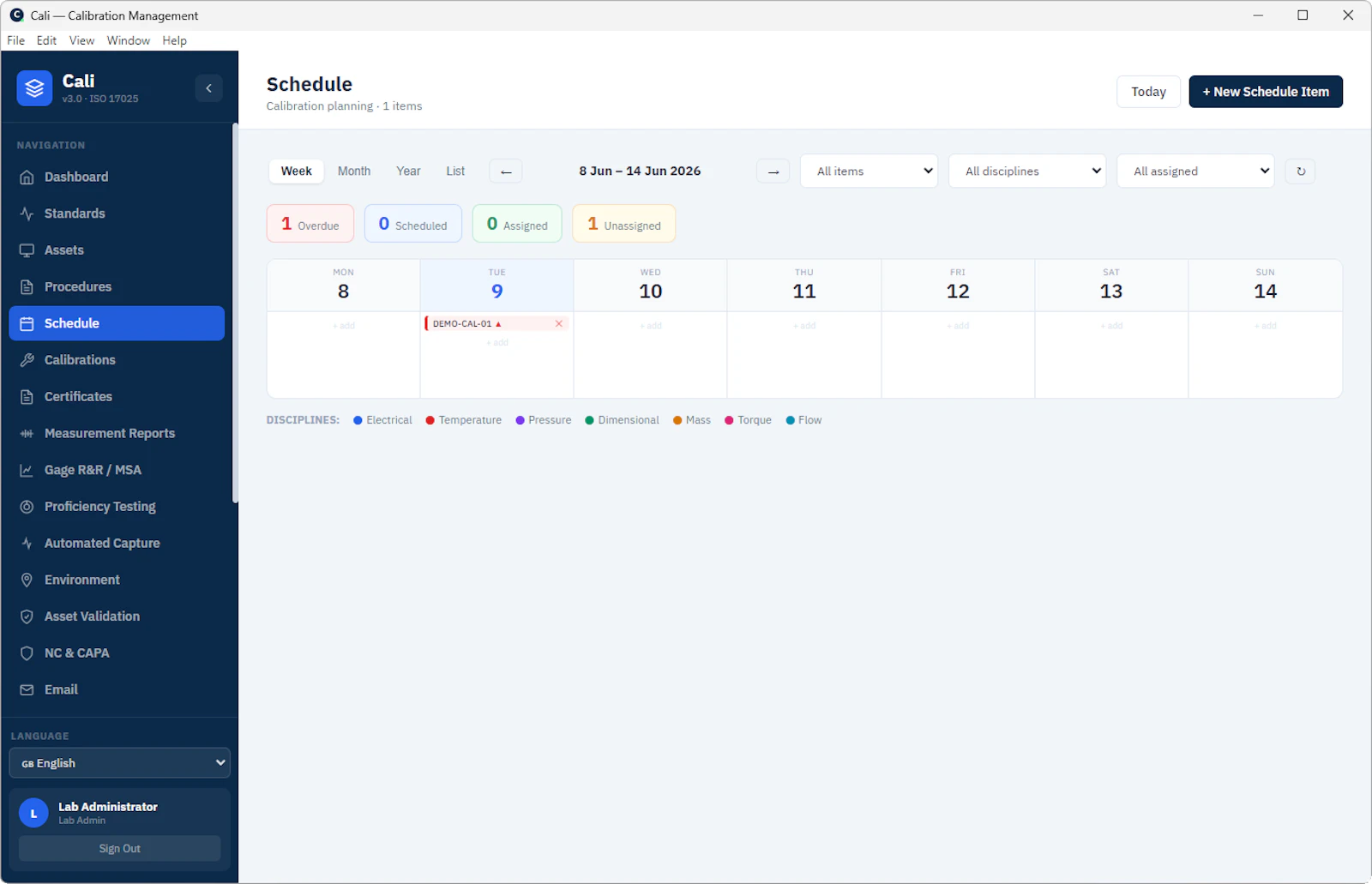 Cali V3 – Precision Calibration Software screenshot 9