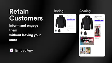 EmbedAny - Shopify App gallery image