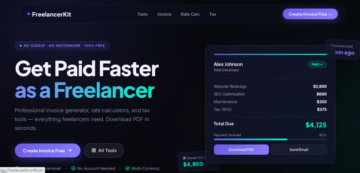 FreelancerKit gallery image