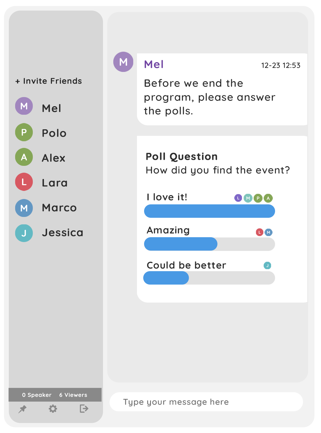 RumbleTalk Chat gallery image