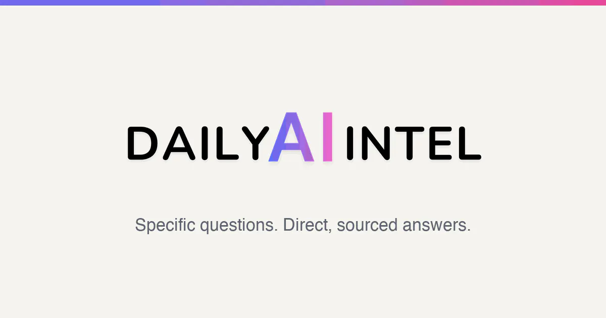 Daily AI Intel  gallery image