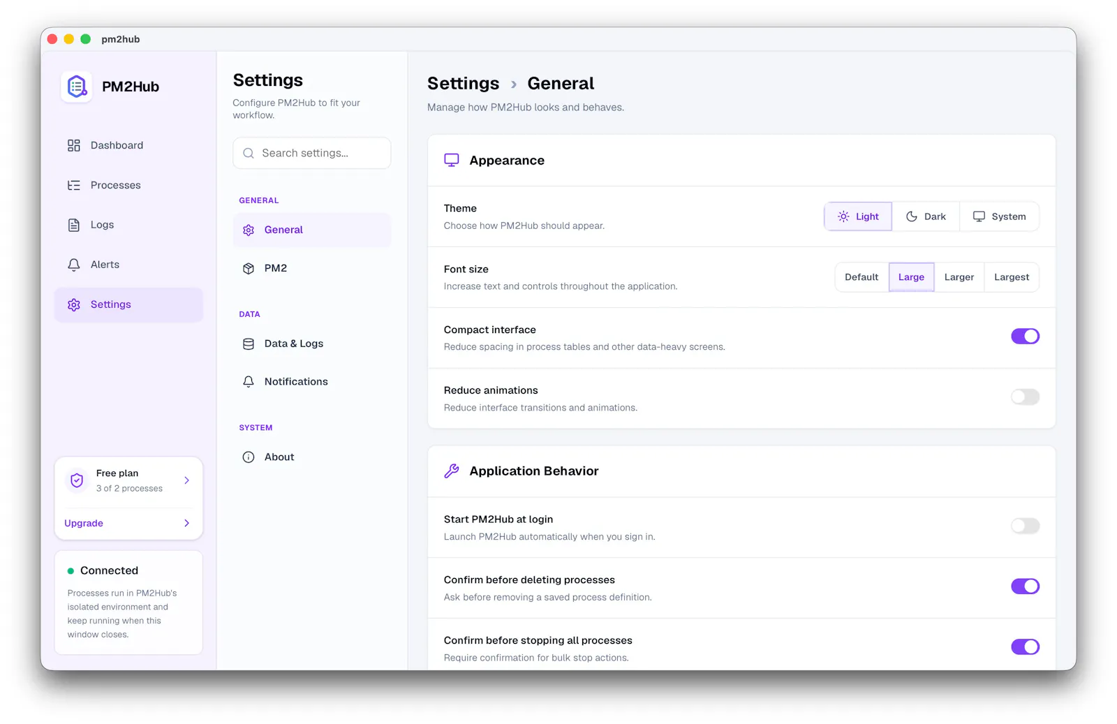 PM2Hub screenshot 5