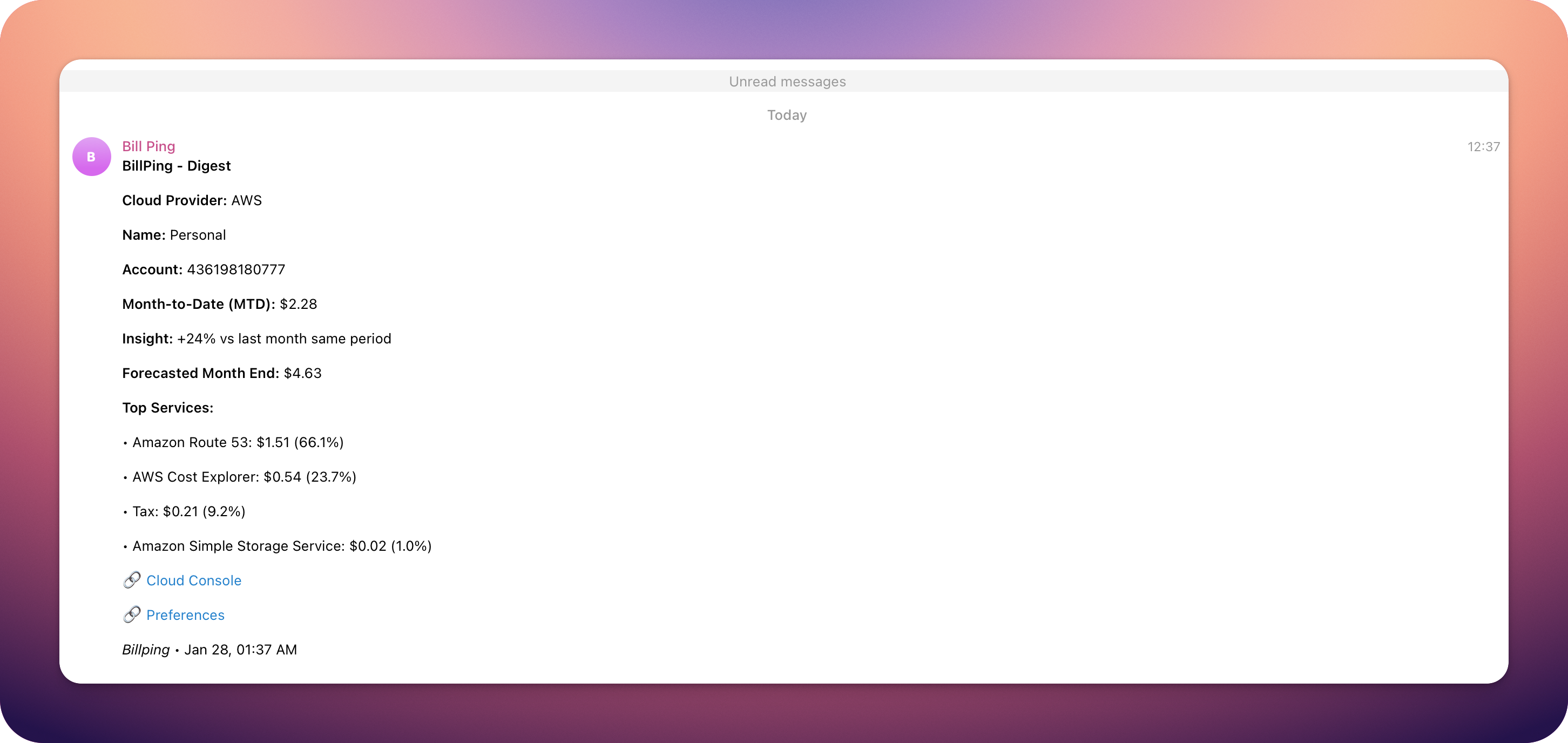 BillPing gallery image