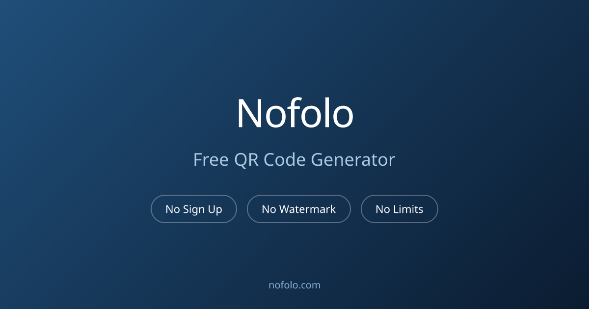Nofolo - Main product screenshot demonstrating key features and user interface