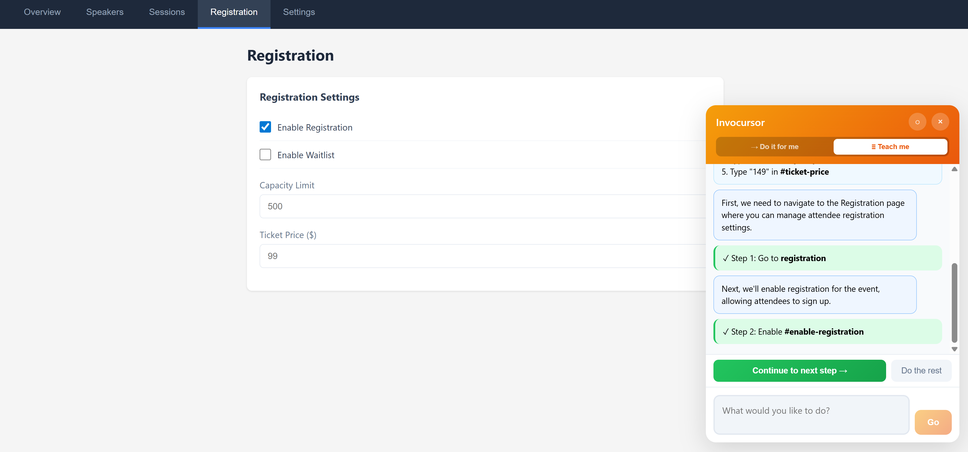 Invocursor - Screenshot 5 showing product features and functionality