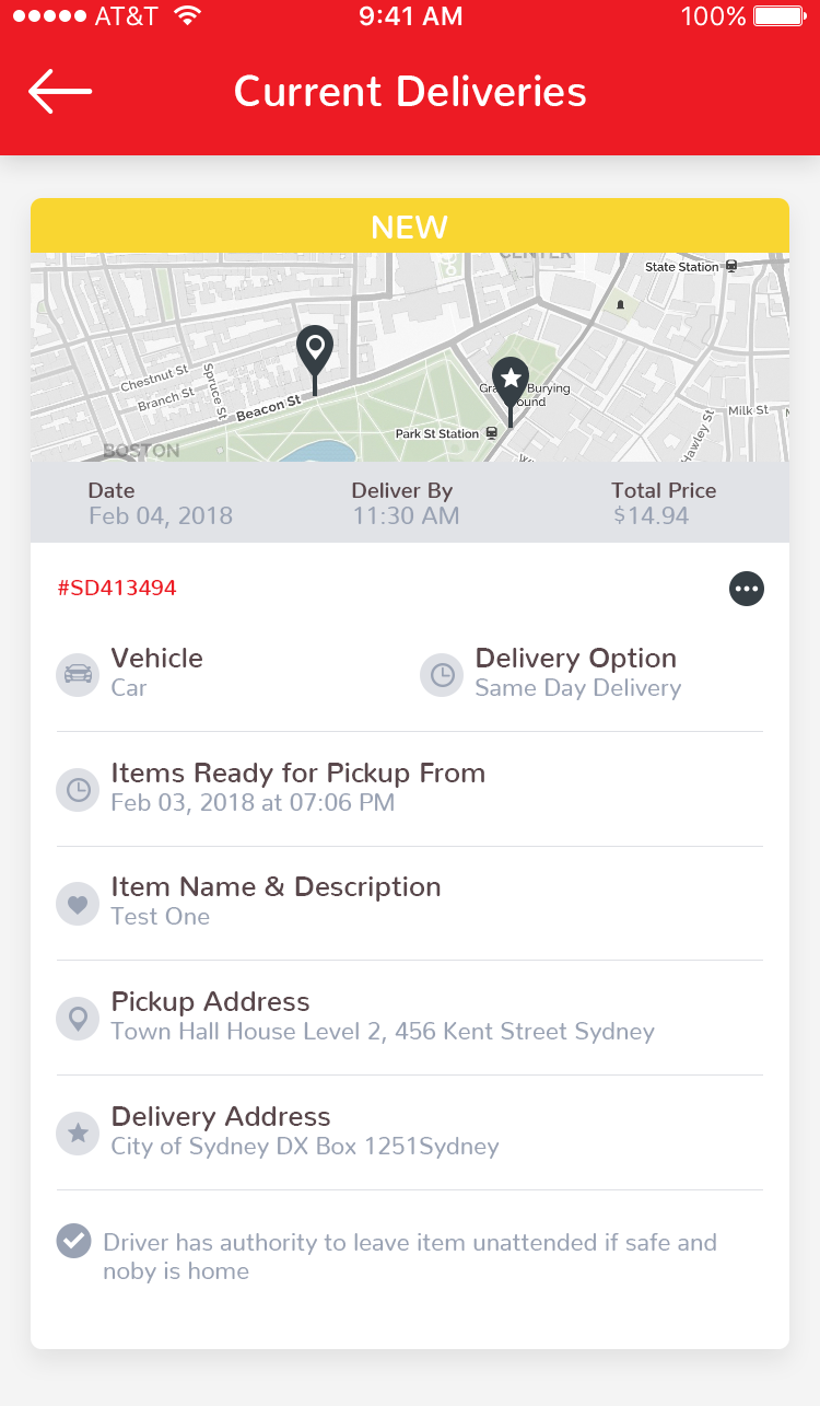 DeliverNow | On Demand Courier App gallery image