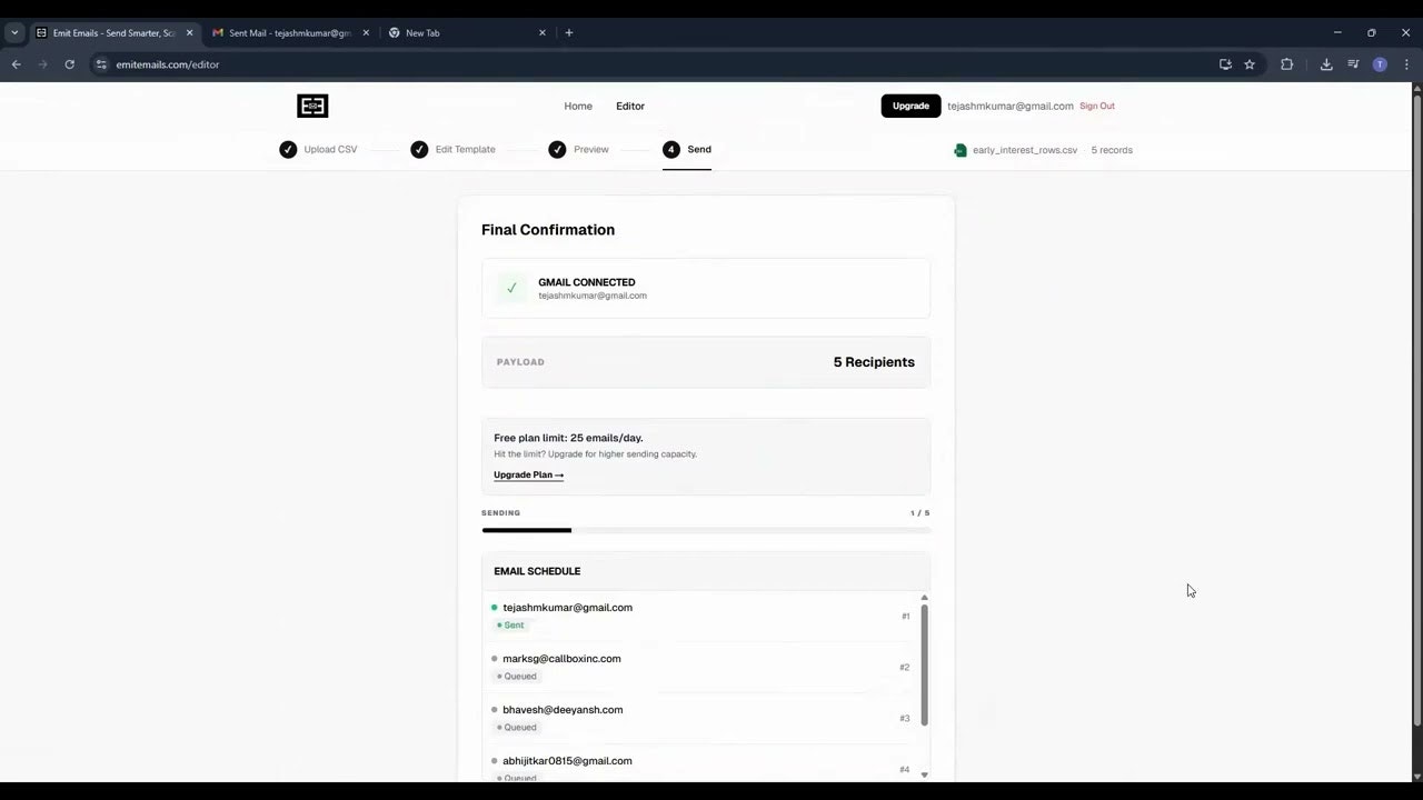 Emit Emails gallery image