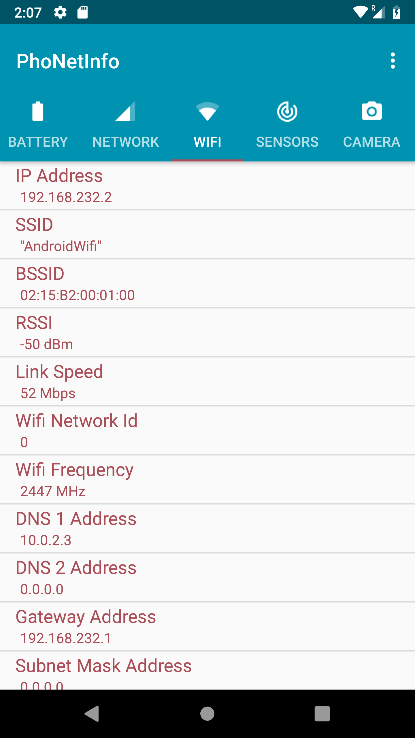 PhoNetInfo gallery image