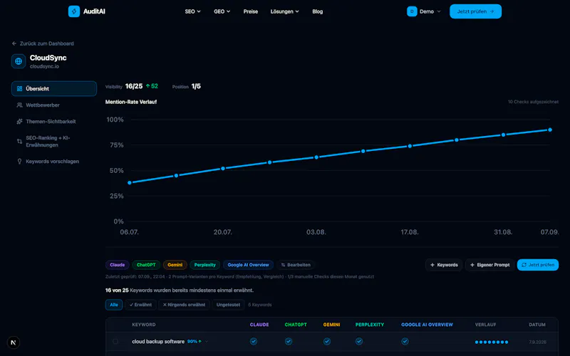 AuditAI screenshot 1
