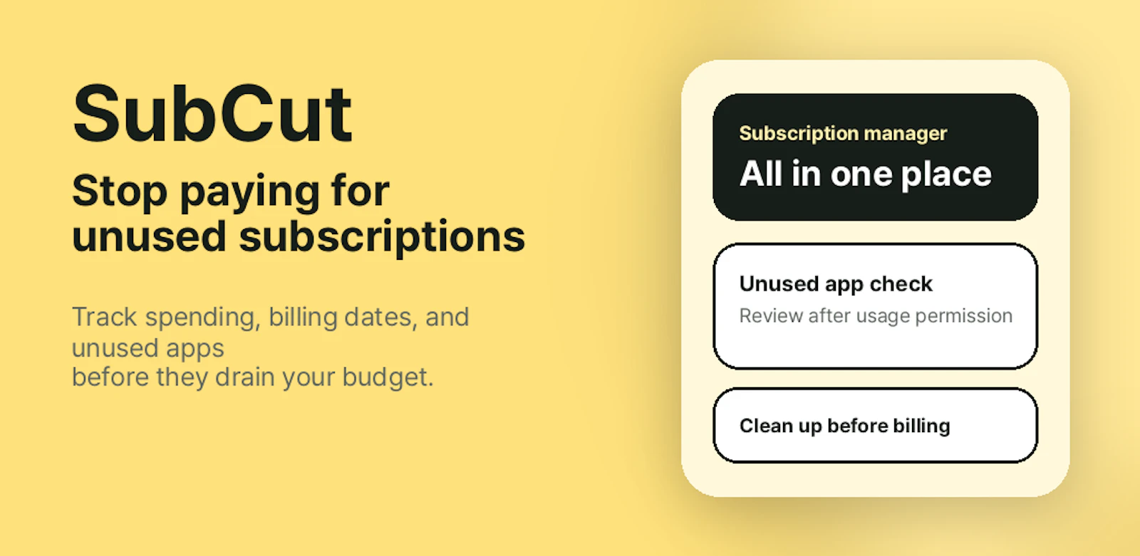 SubCut screenshot 1