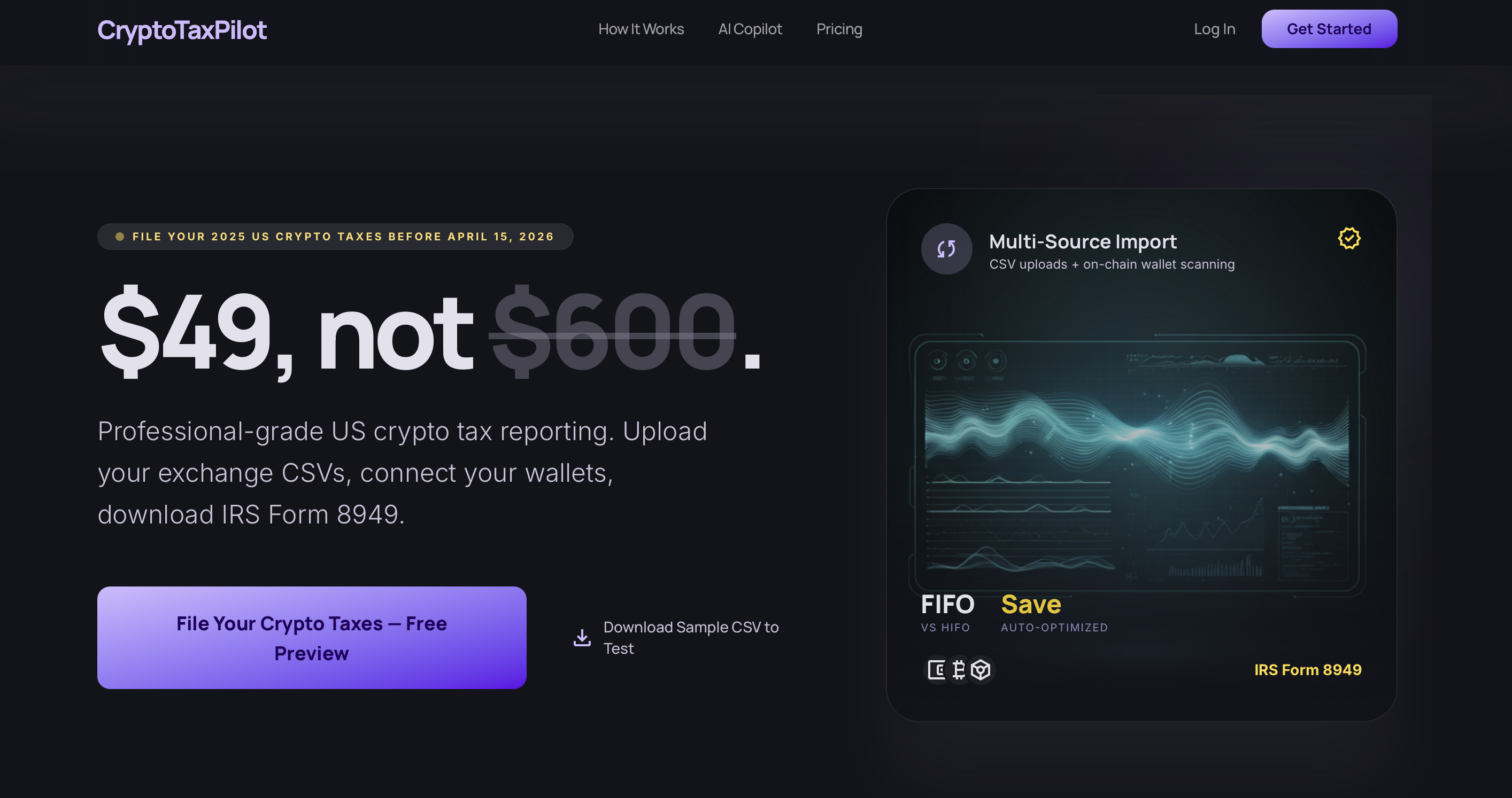 CryptoTaxPilot gallery image