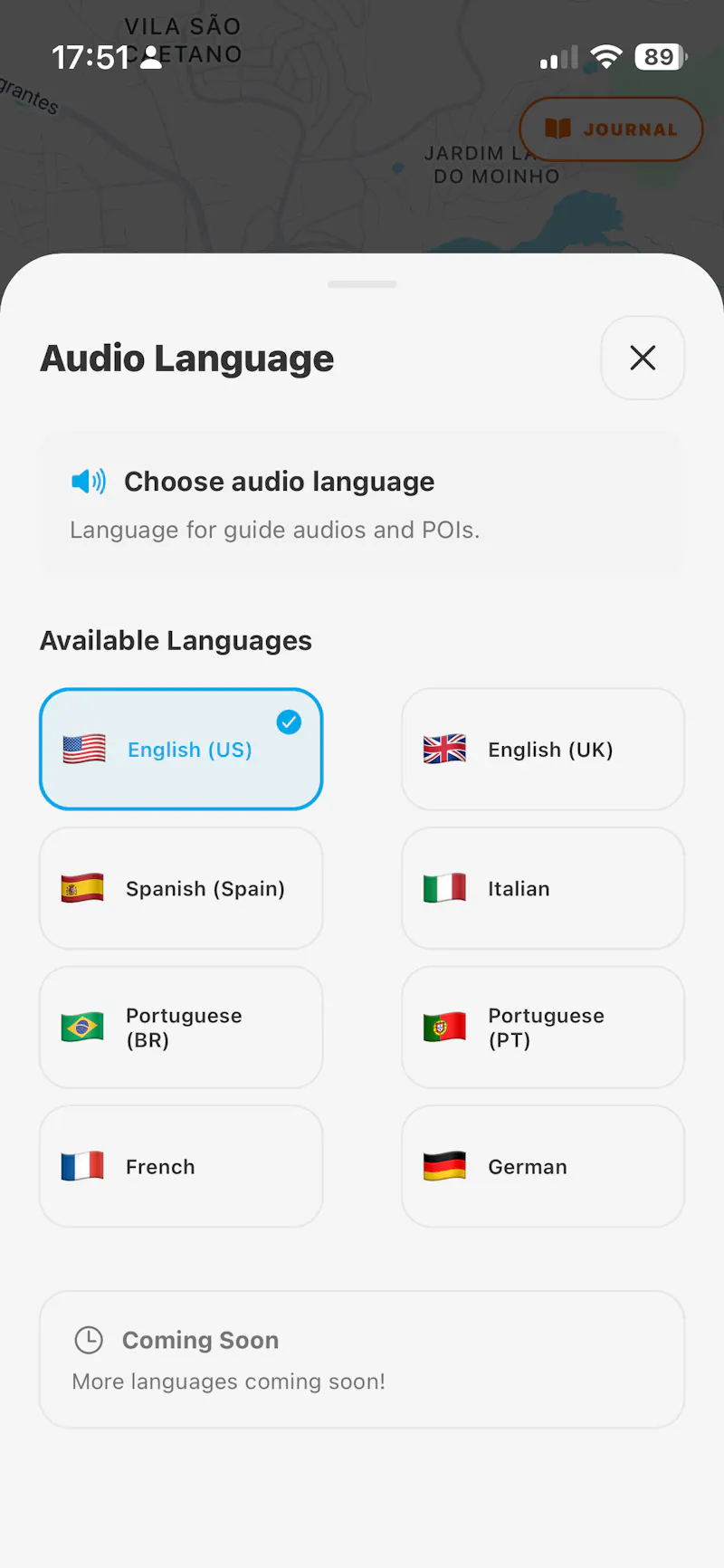 Tuggi: Self-Guided Audio Tour screenshot 5
