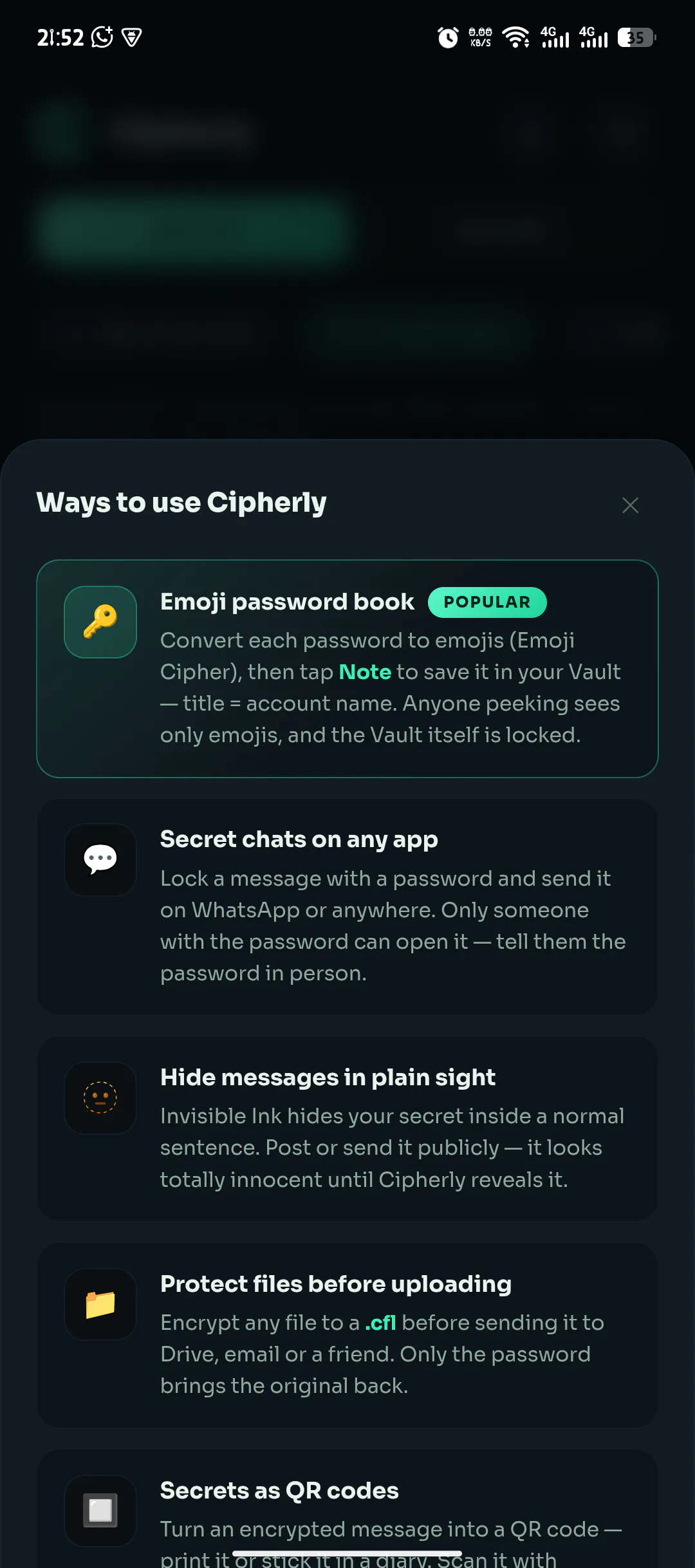 Cipherly gallery image