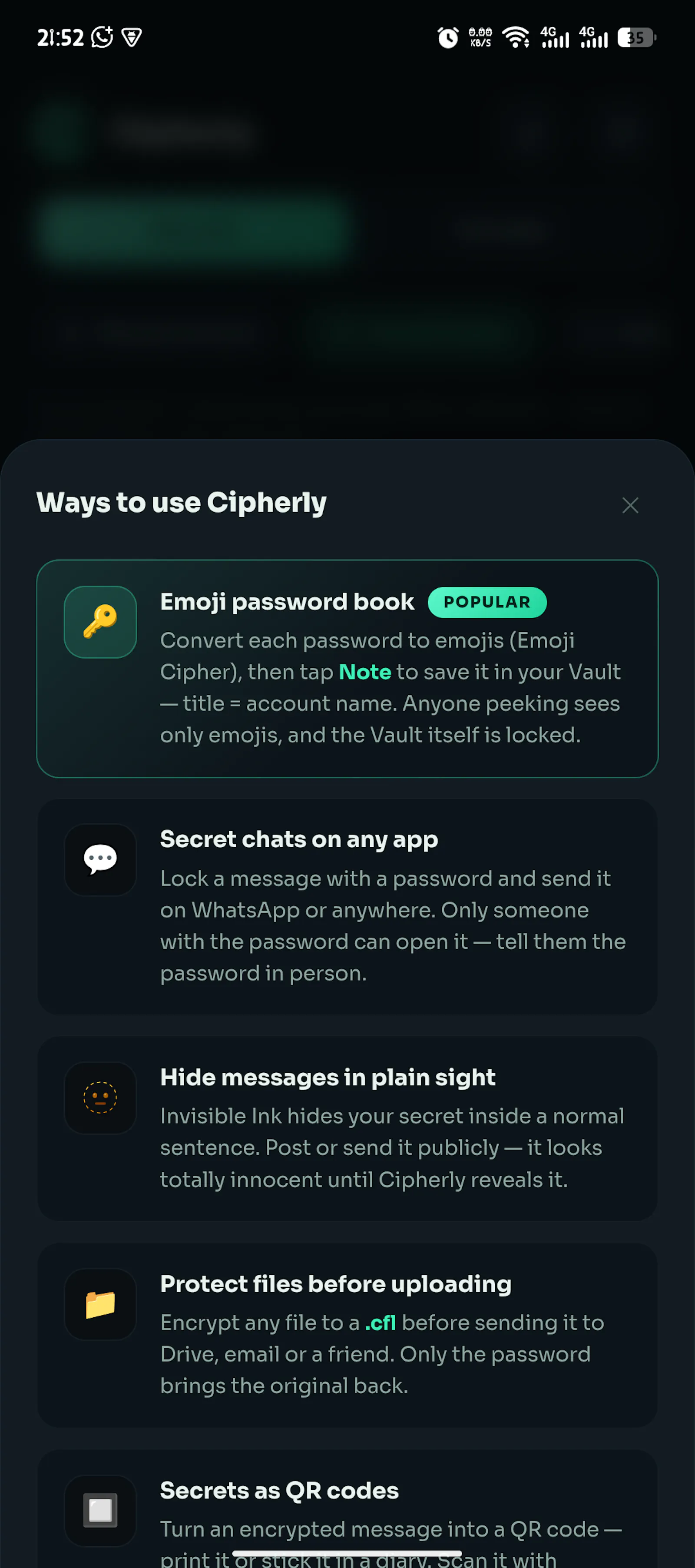 Cipherly screenshot 5