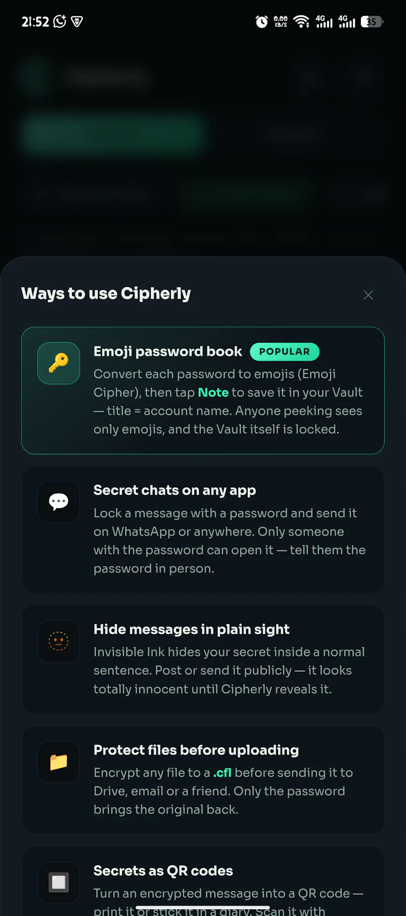 Cipherly screenshot 5