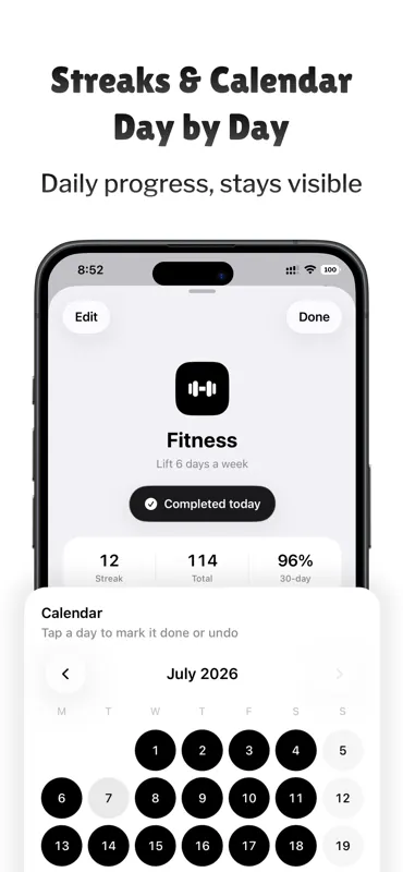 Habit Tracker - Habitix screenshot 3