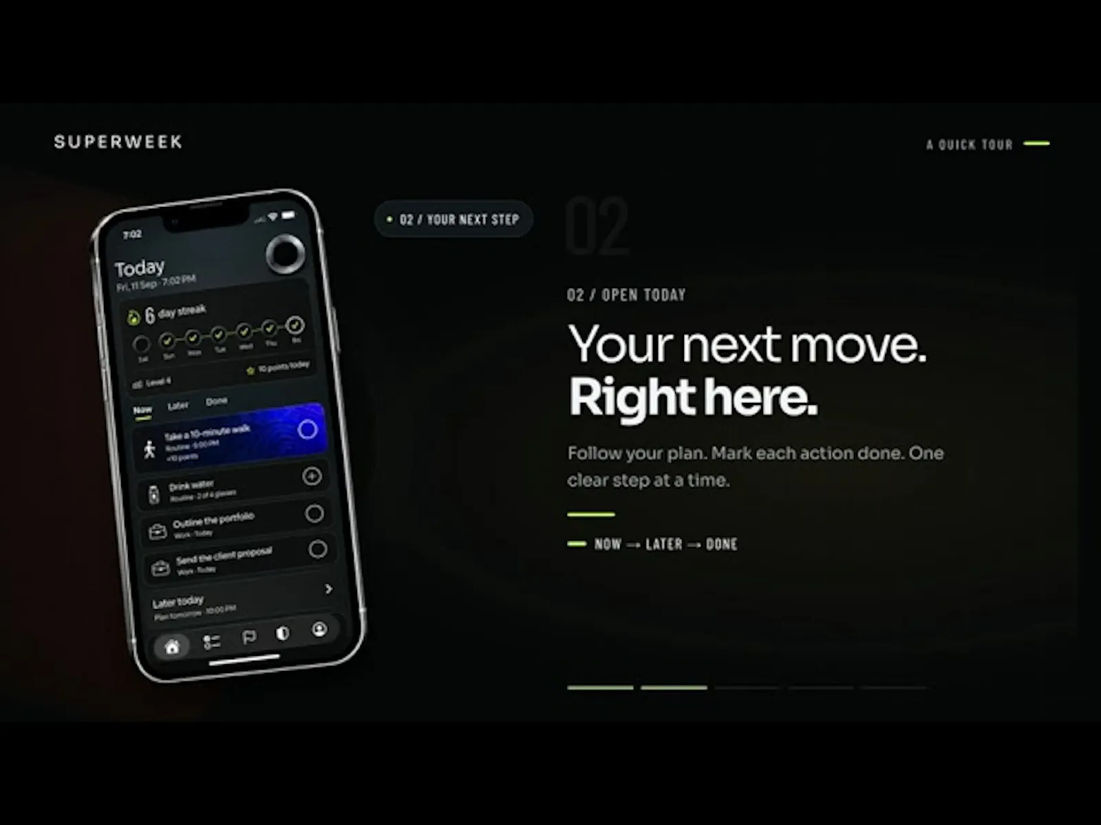 SuperWeek screenshot 1 (video preview)