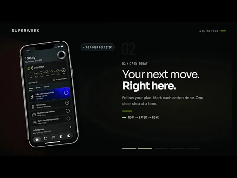 SuperWeek screenshot 1 (video preview)