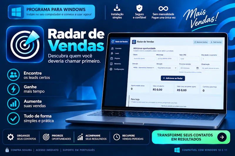 Radar de Vendas screenshot 2