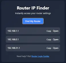 Router IP Finder gallery image