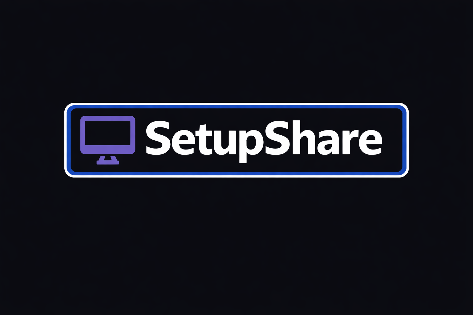 Explore Setups — SetupShare - Product Hunt launch logo and brand identity