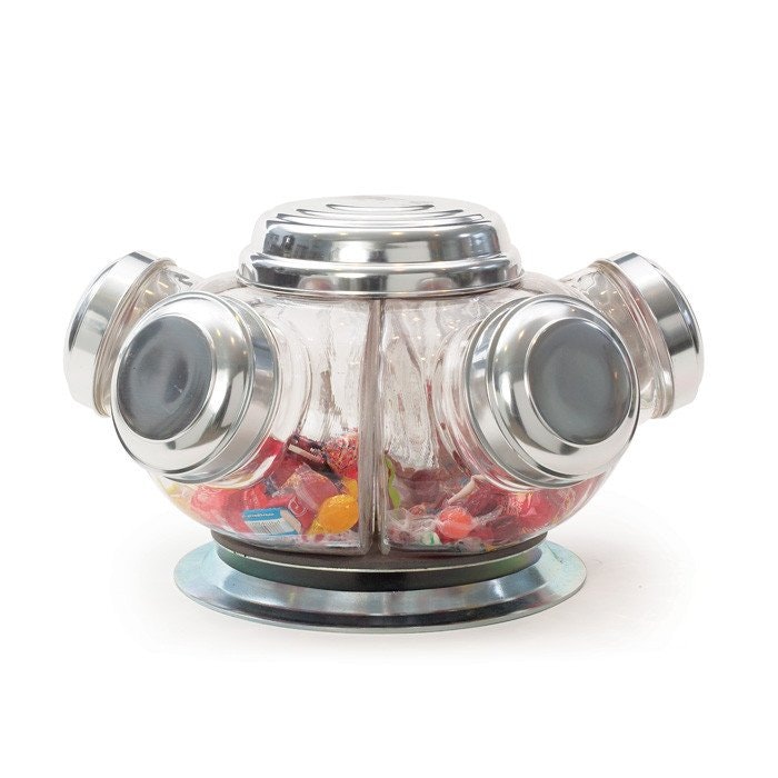 Vintage Revolving Candy Jar