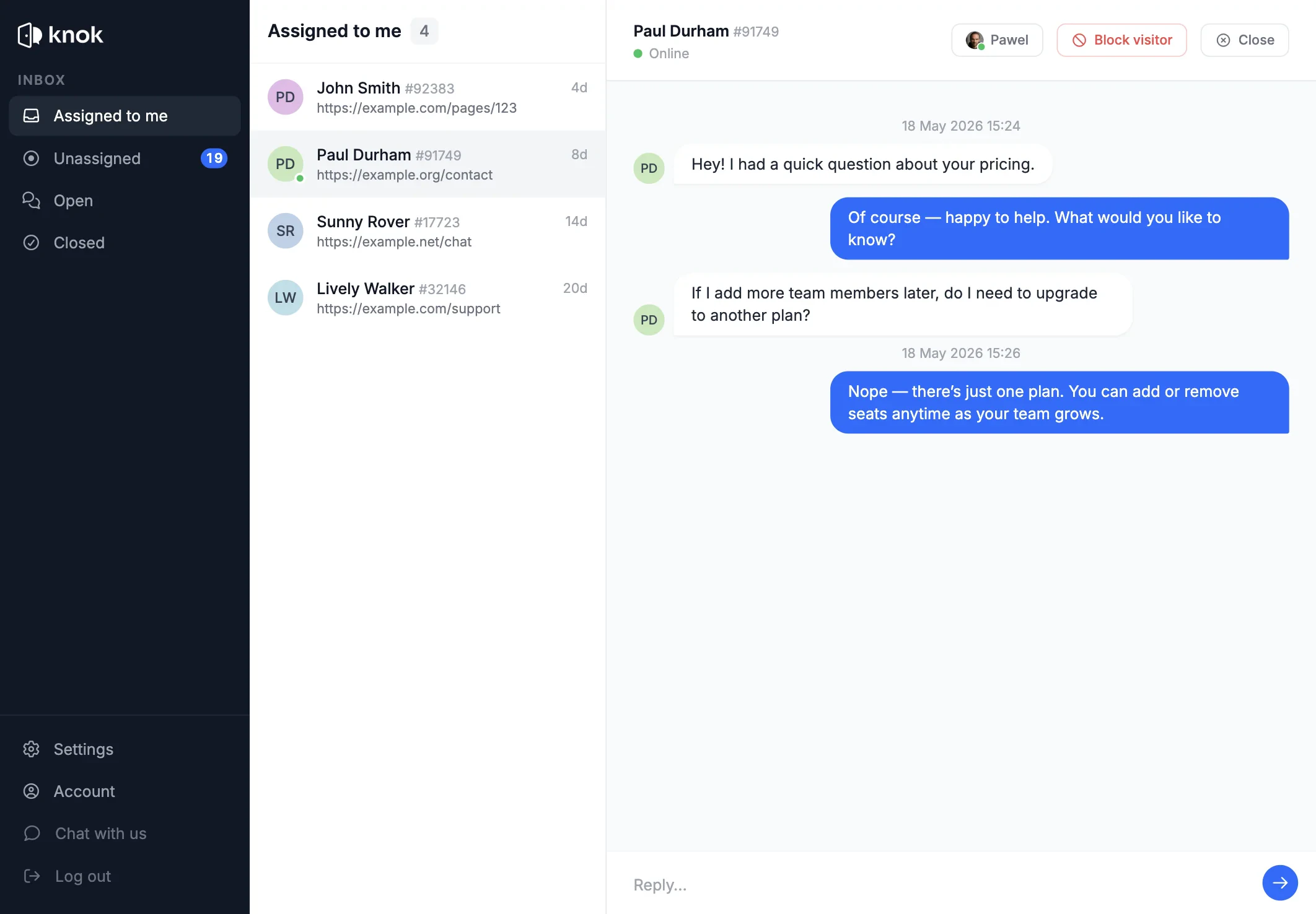 Knok screenshot 2