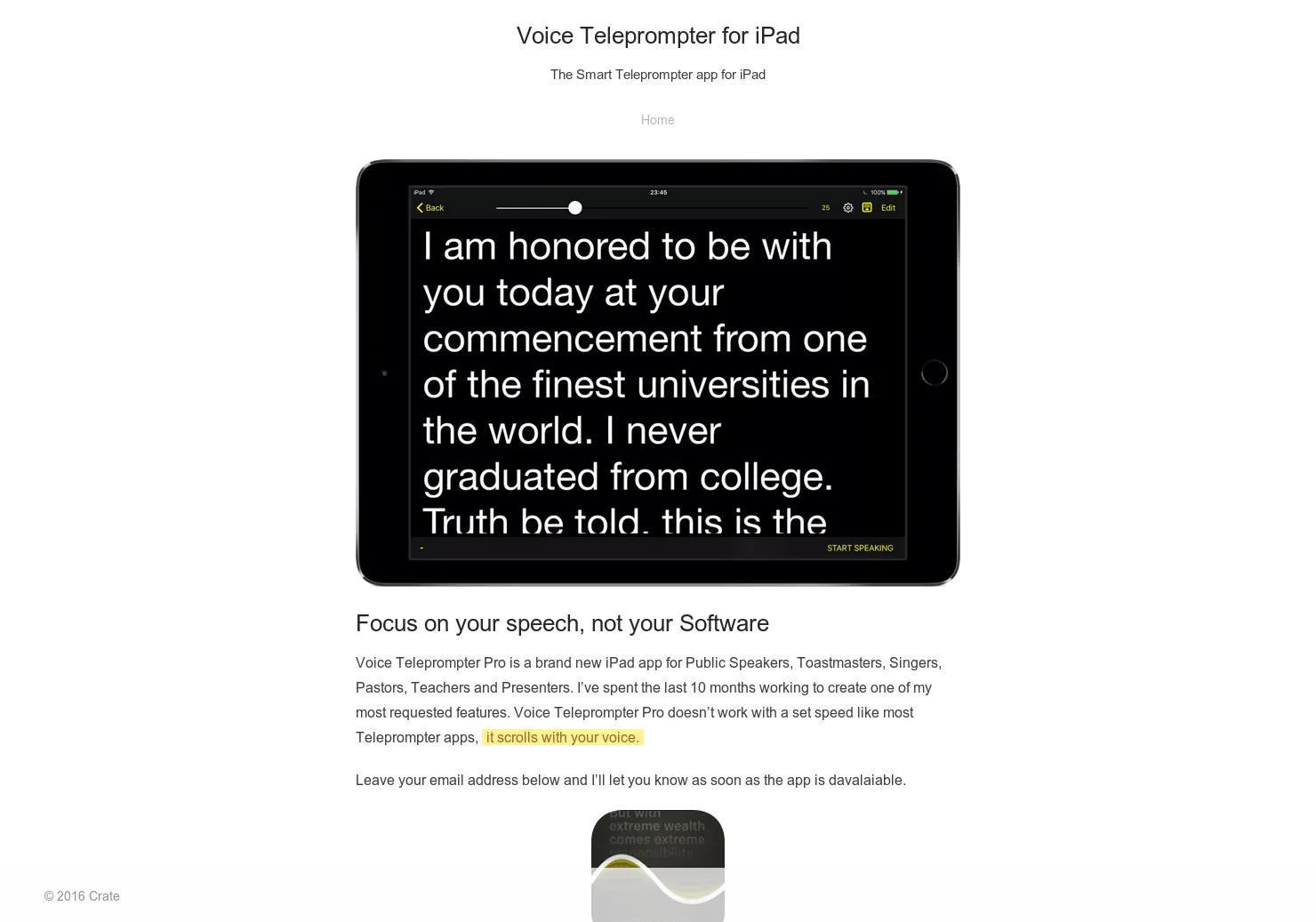 Voice Teleprompter Pro
