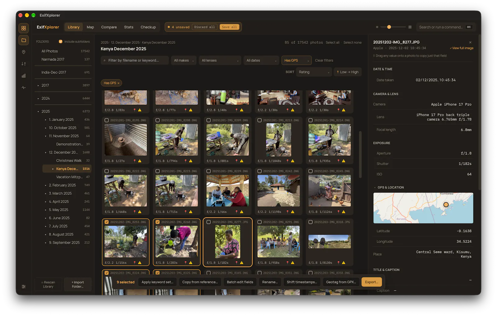 ExifXplorer screenshot 8
