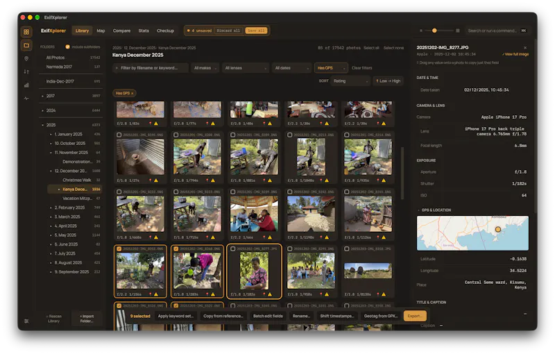 ExifXplorer screenshot 8