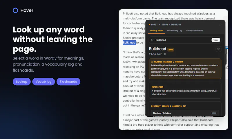 Hover Desktop screenshot 4