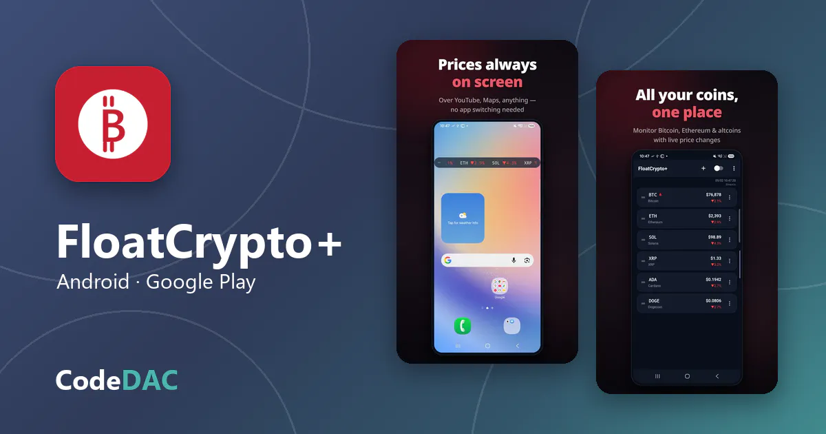 FloatCrypto+ gallery image