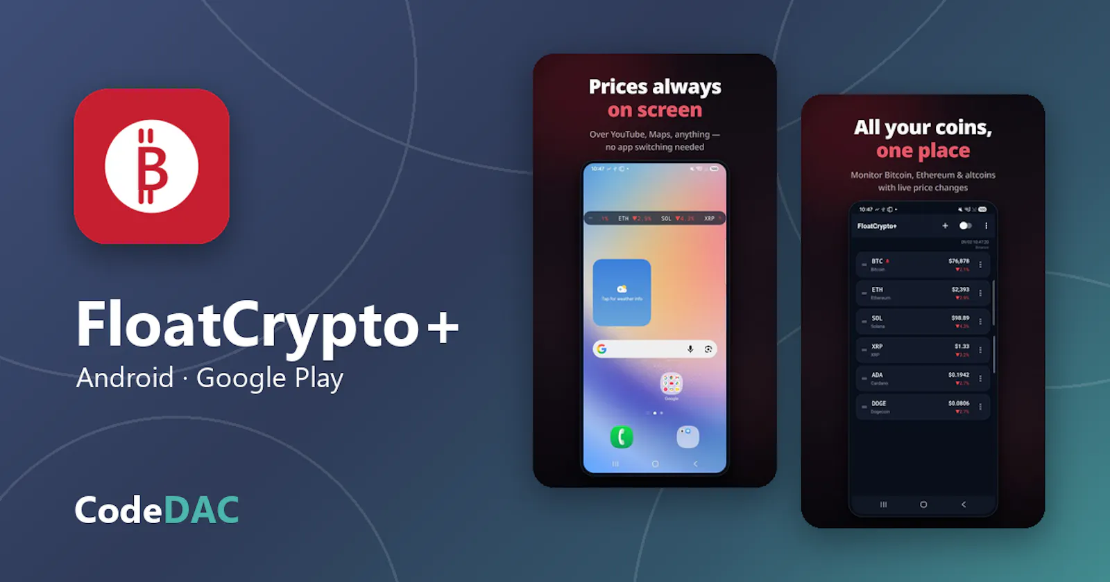 FloatCrypto+ screenshot 2