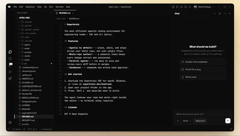 Superbrain | AI Coding Agent screenshot 4