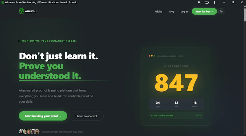 Winumu screenshot 2