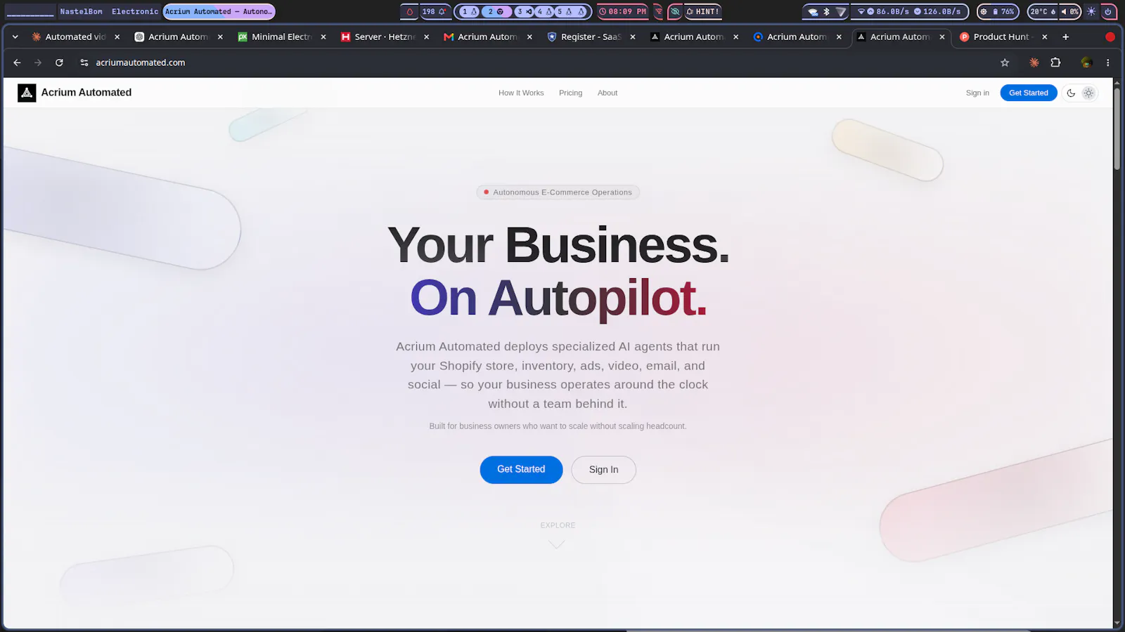 Acrium Automated screenshot 1