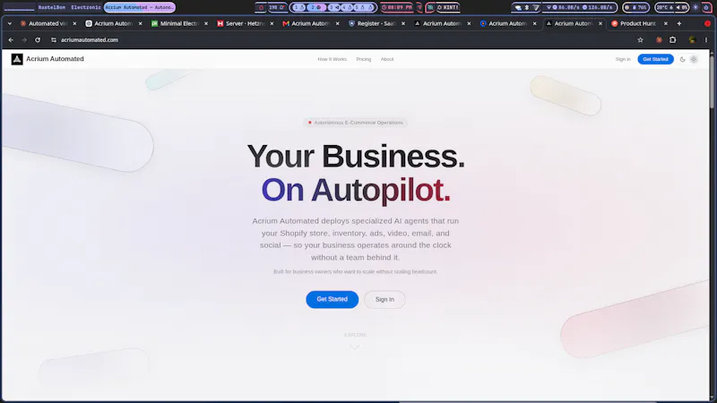 Acrium Automated screenshot 1